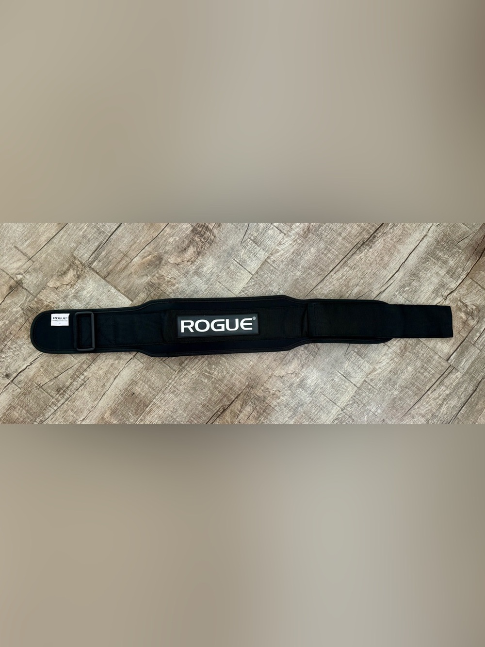 Rogue Nylon Weightlifting Belt Size Large Gym Training Support Belt
